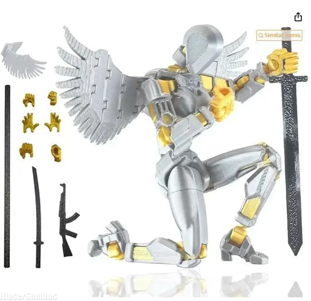 3D Printing For Dummies - 3D Printed Toys Action Figures DIY