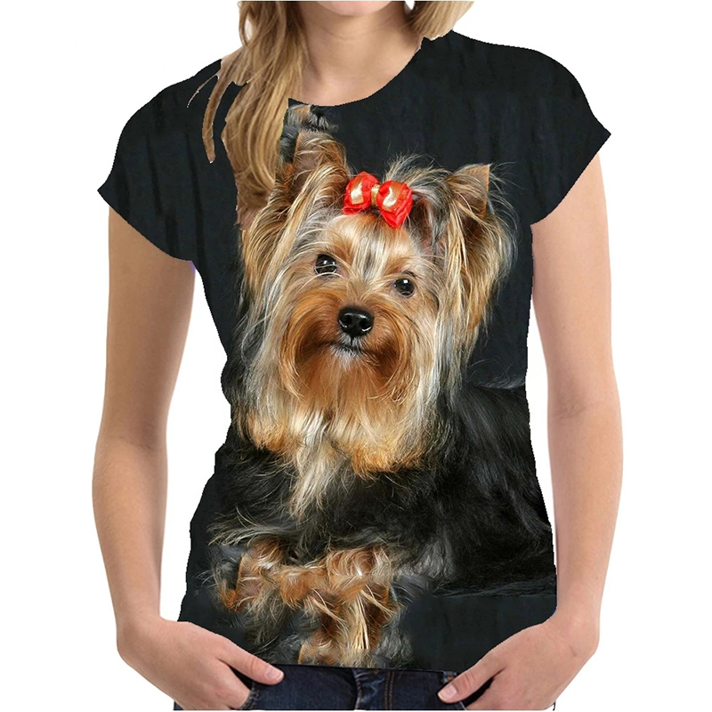 3D Printing Yorkshire - Summer Yorkshire Terrier 3D Print Animal
