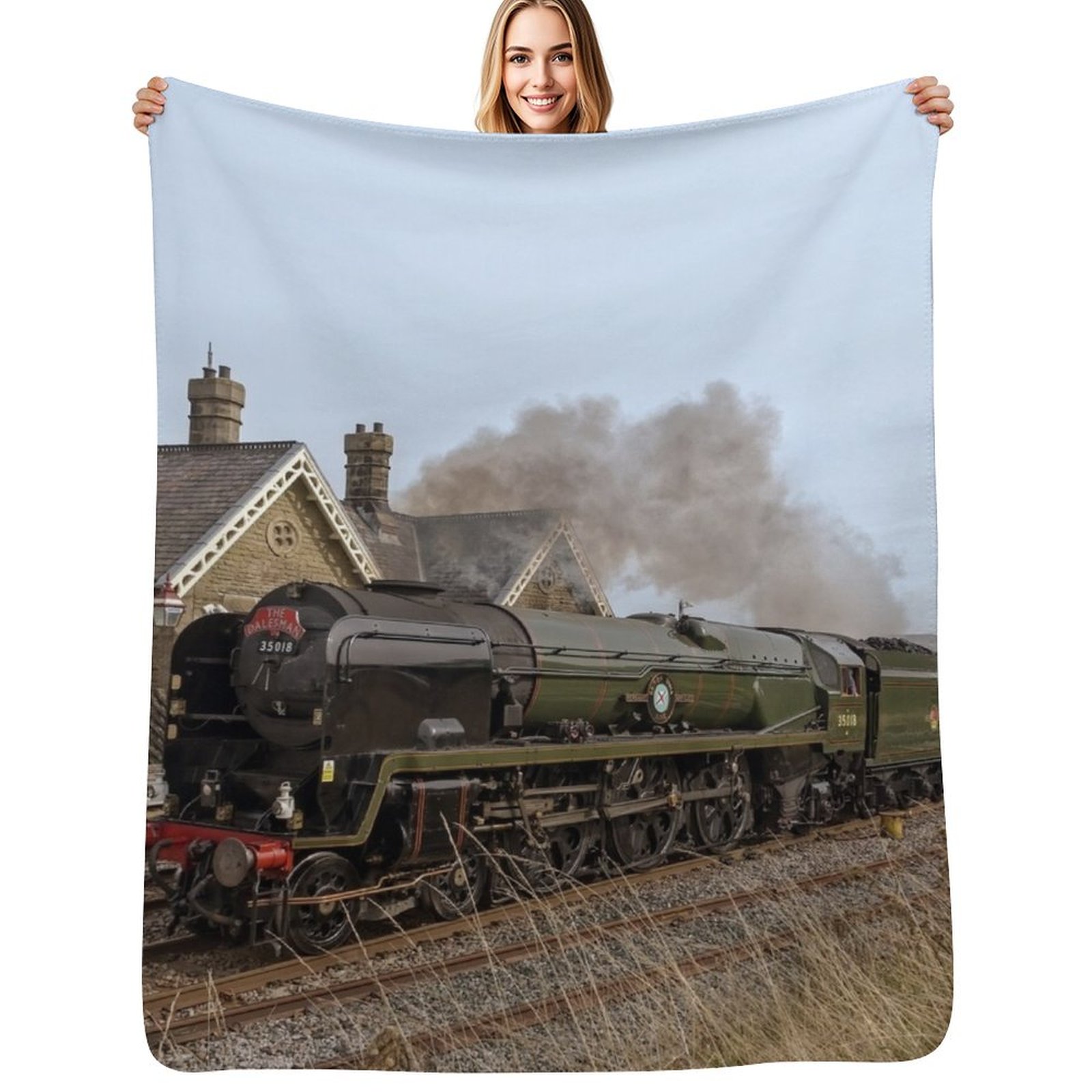 3D Printing Yorkshire - Steam train over Yorkshire moors Throw
