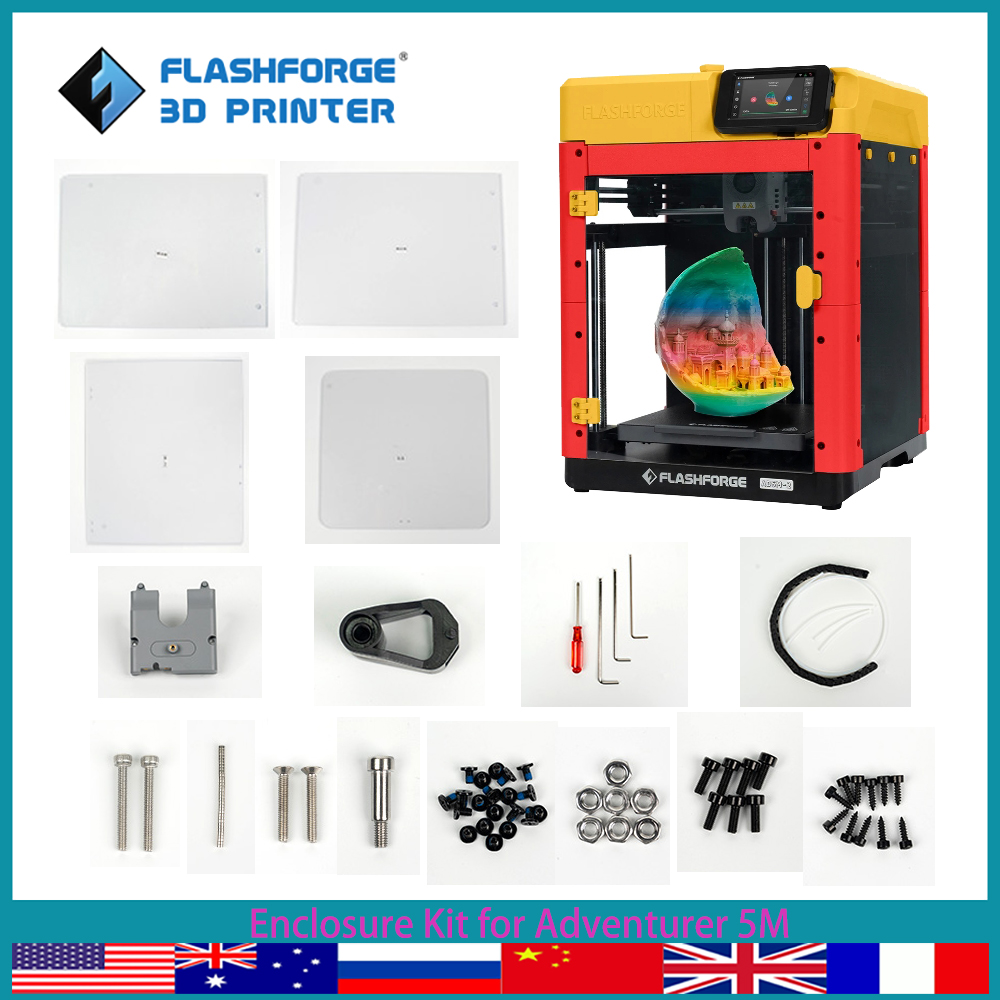 3D Printer Enclosure Frame - FLASHFORGE Enclosure Panel Kit for Adventurer