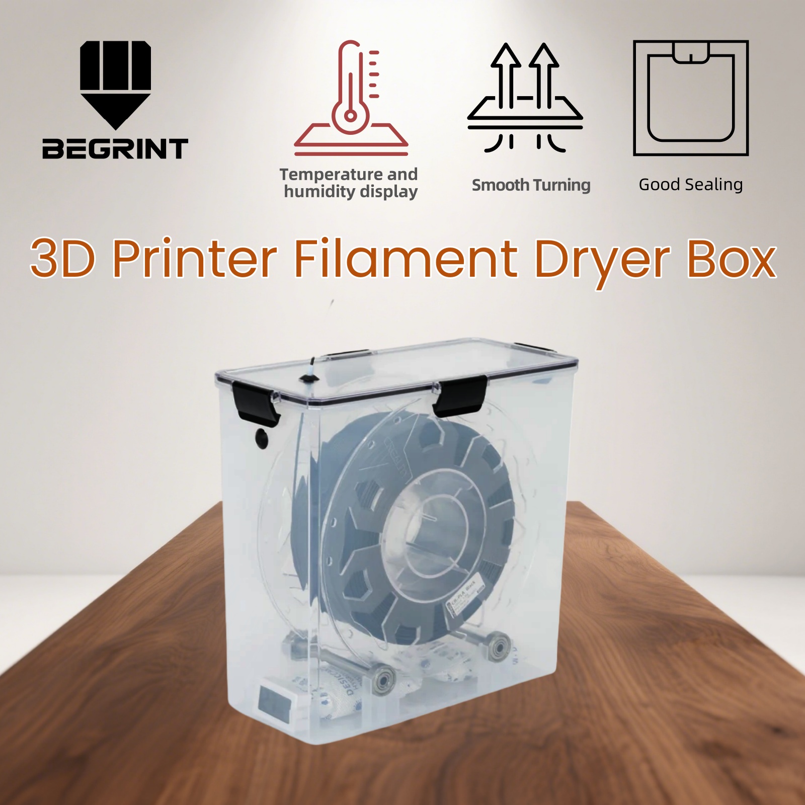 3D Printer Enclosure Frame - Real-time Monitoring of PLA ABS Filament