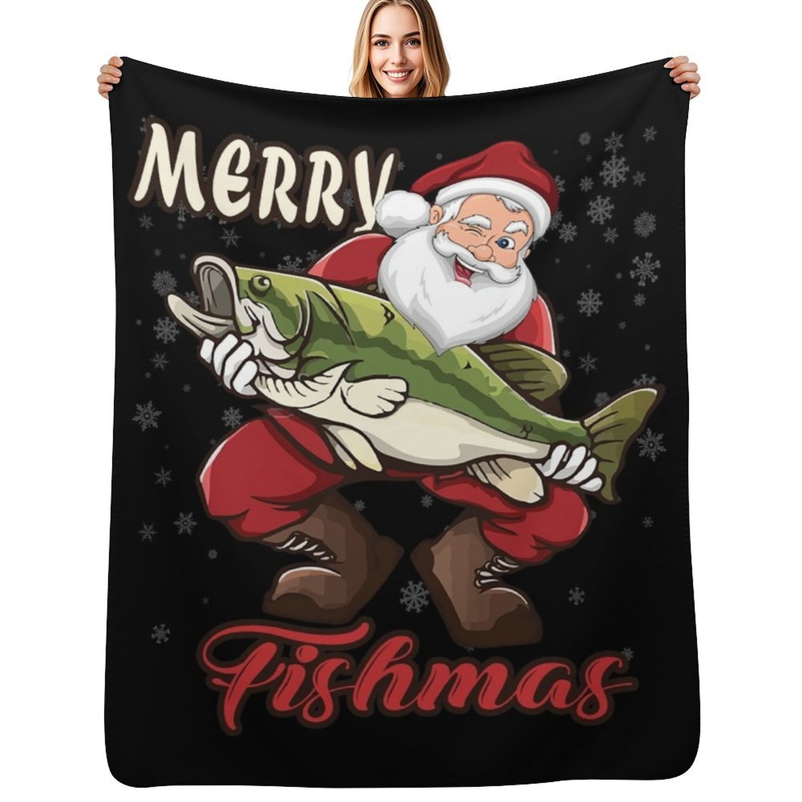 3D Printing Xmas Ideas - Merry Fishmas - Funny Bass Fish