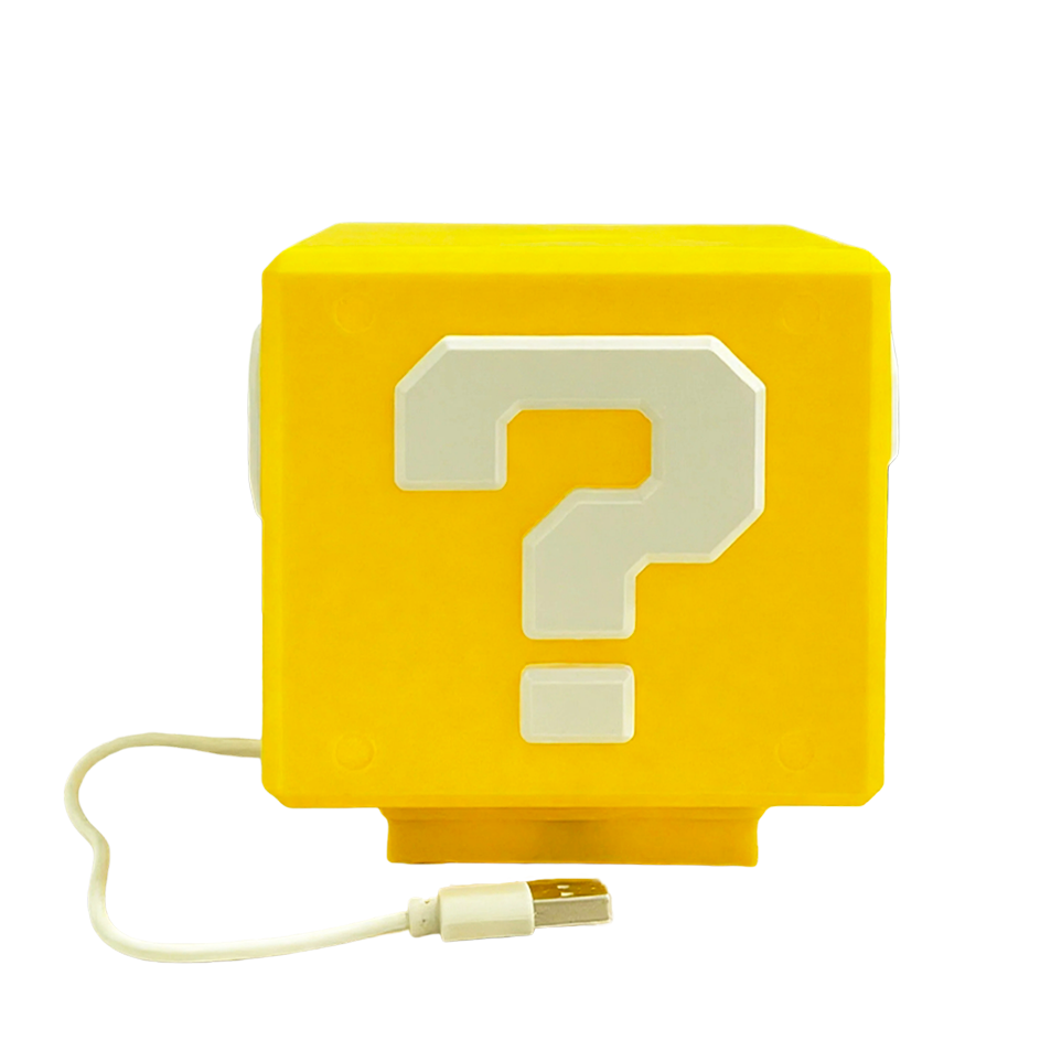 3D Printing Lego - 2026Question Block Lamp with Sound Effects