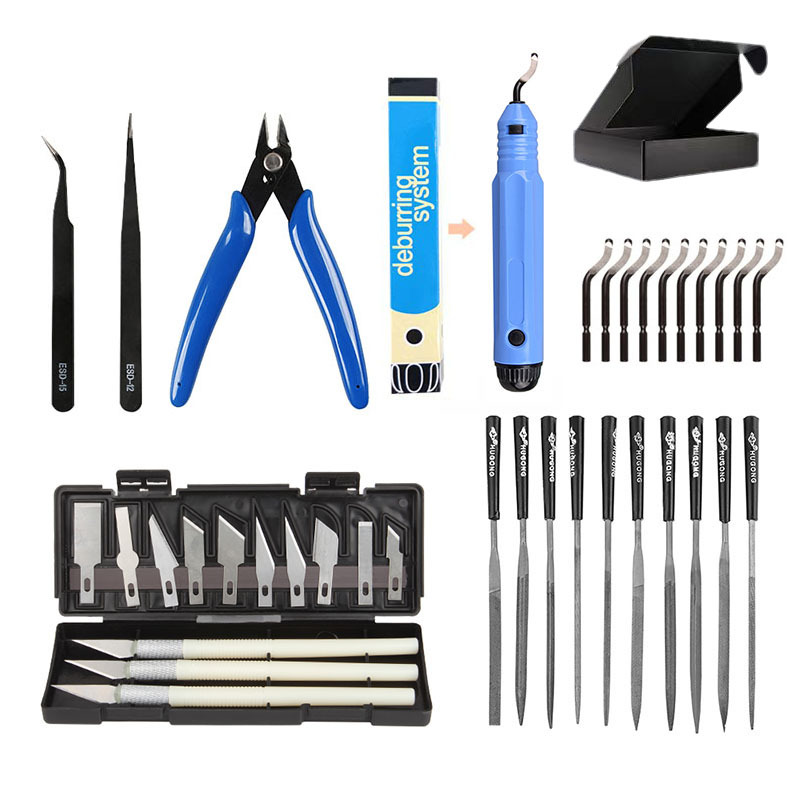3D Printing Grinder - 38 Pcs 3D Model Grinding Tool