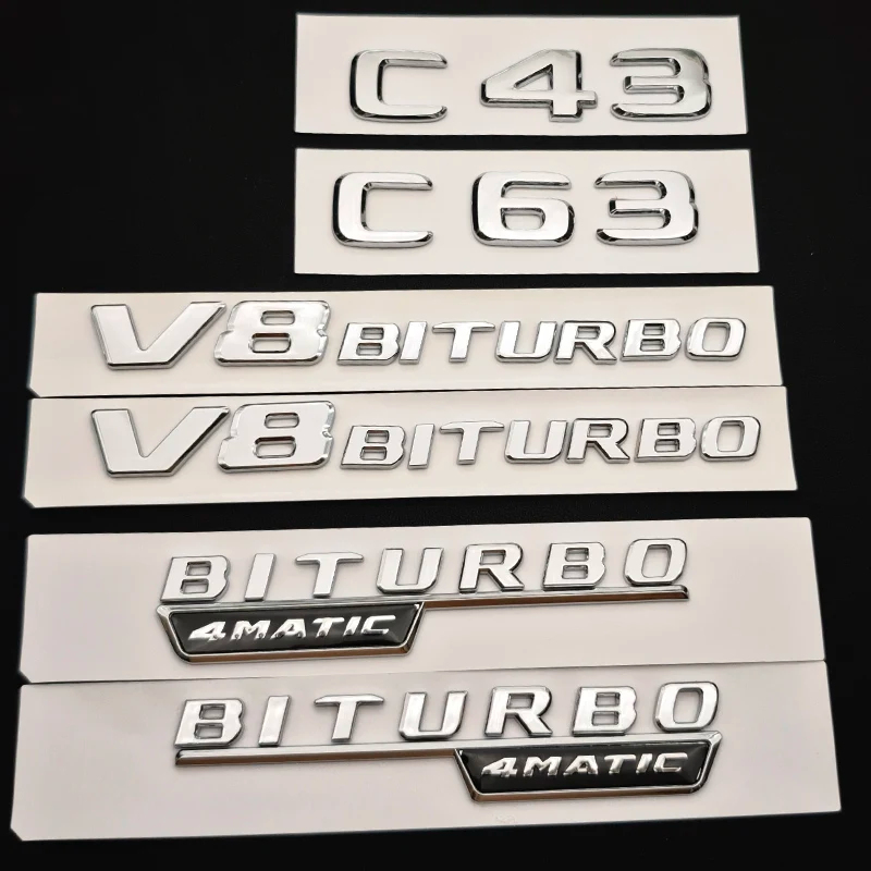 3D Printing Car - ABS Chrome Car Trunk C43 C63