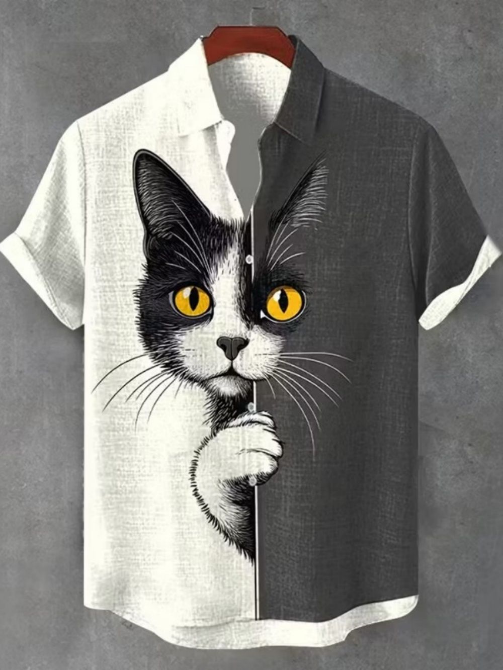 3D Printing Cancer - Men's Short Sleeved Hawaiian Shirt Cute