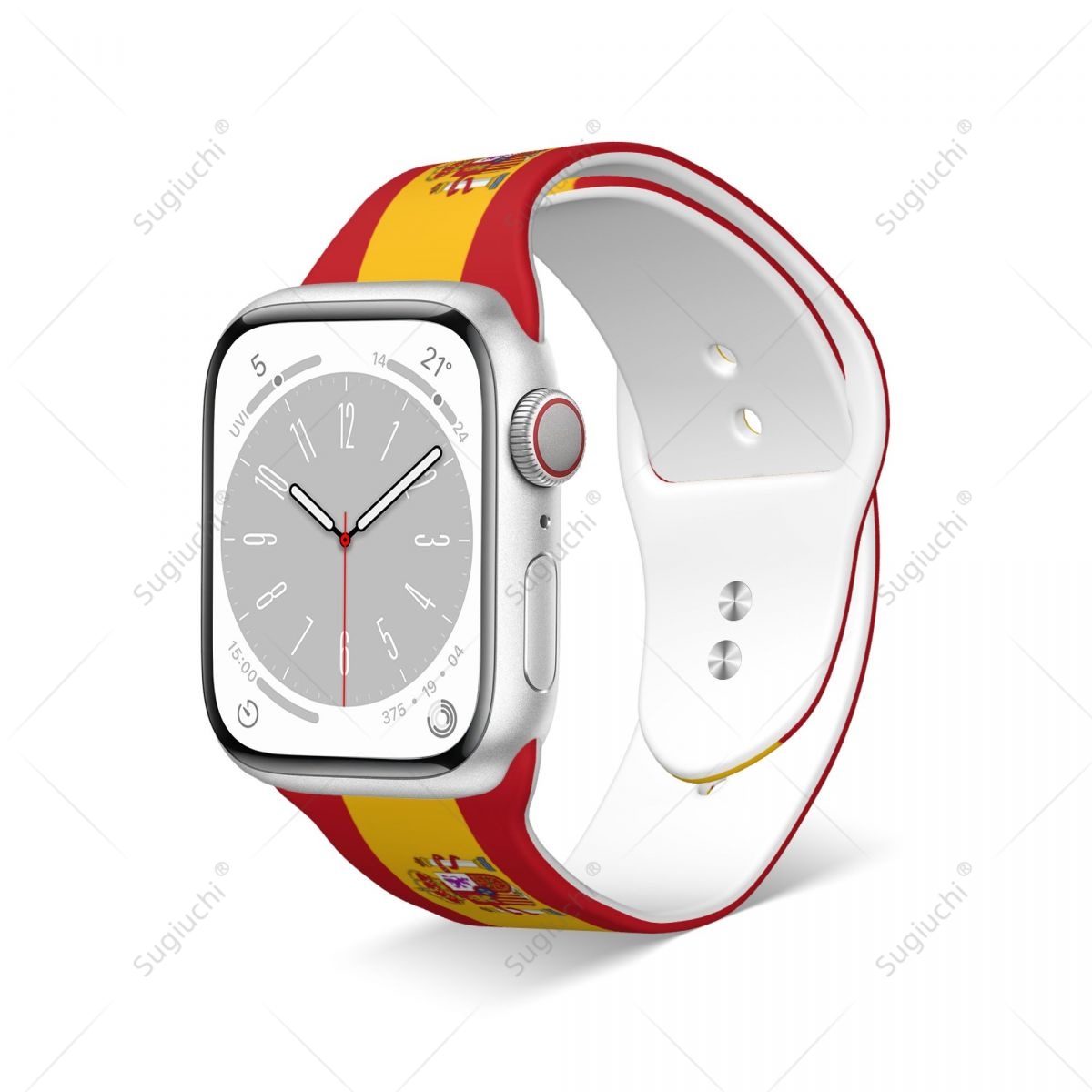 Unisex Spain Flag 3D Printing  - огляд і ціна 3D Printing Watch