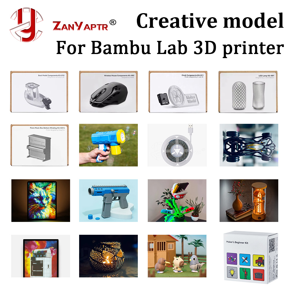 For Bambu Lab DIY Creative Mod - огляд і ціна 3D Printing Bambu Lab