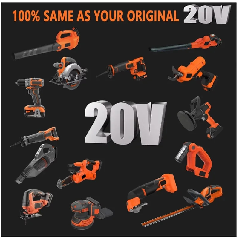 18V 3.0Ah BL2018 Replacement f - огляд і ціна Black+Decker Tool 20V Max