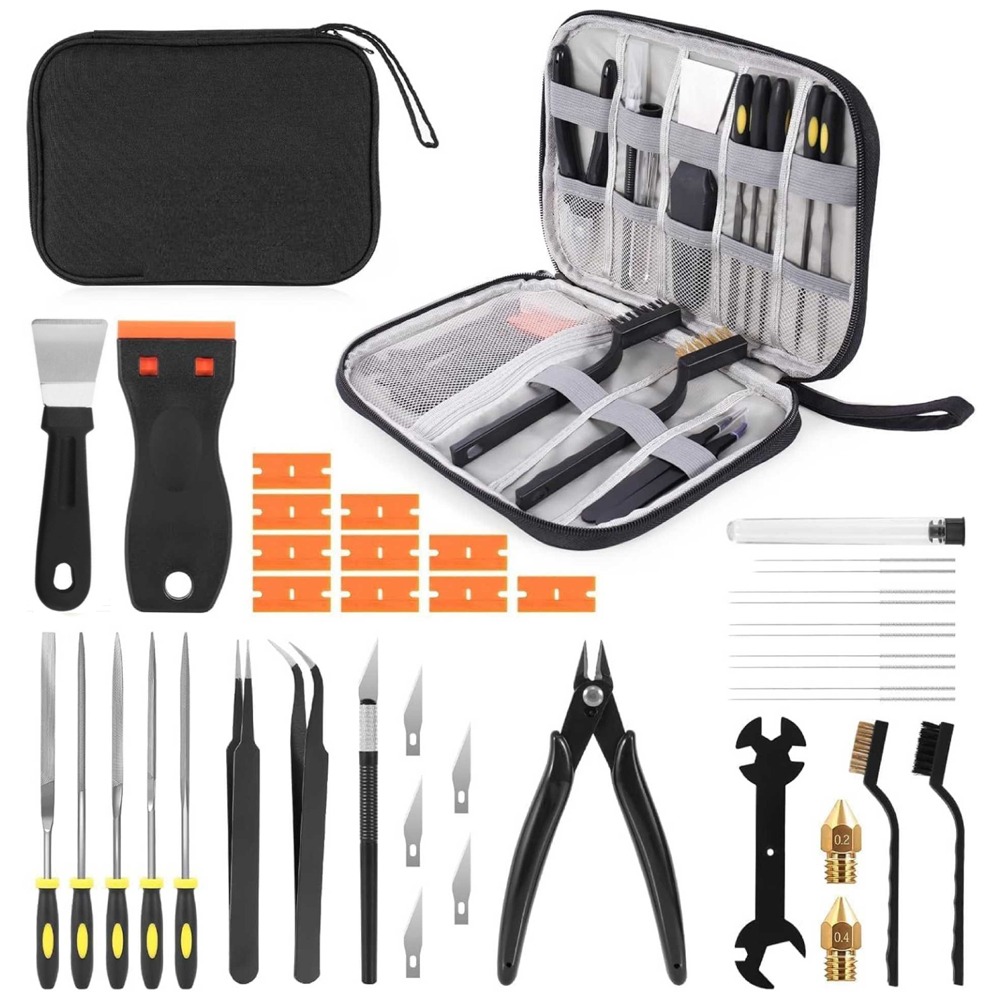 34pcs 3D Printer Tools Kit Noz - огляд і ціна 3D Printing Grinder