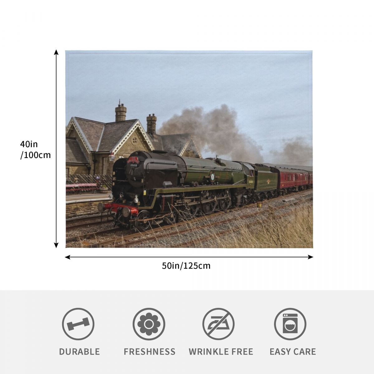 Steam train over Yorkshire moo - огляд і ціна 3D Printing Yorkshire