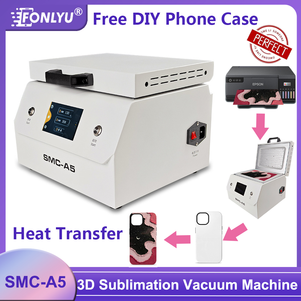 Fonlyu 3D Sublimation Vacuum M - огляд і ціна 3D Printing Iphone