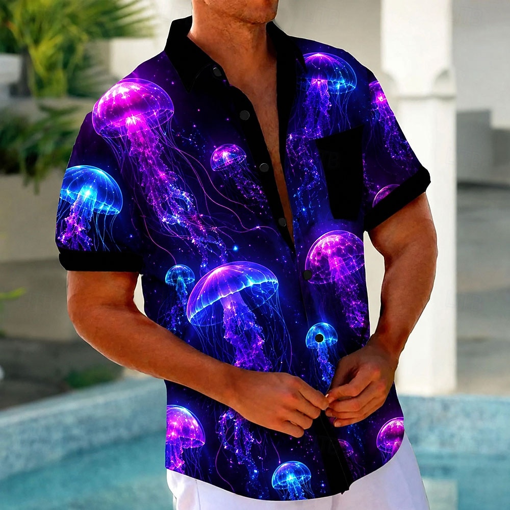 Men's Short Sleeve Turndown Co - огляд і ціна 3D Printing Cancer