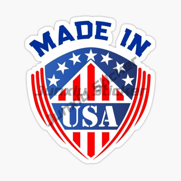 MADE IN USA Flag Vinyl Car Sti - огляд і ціна 3D Printing Car