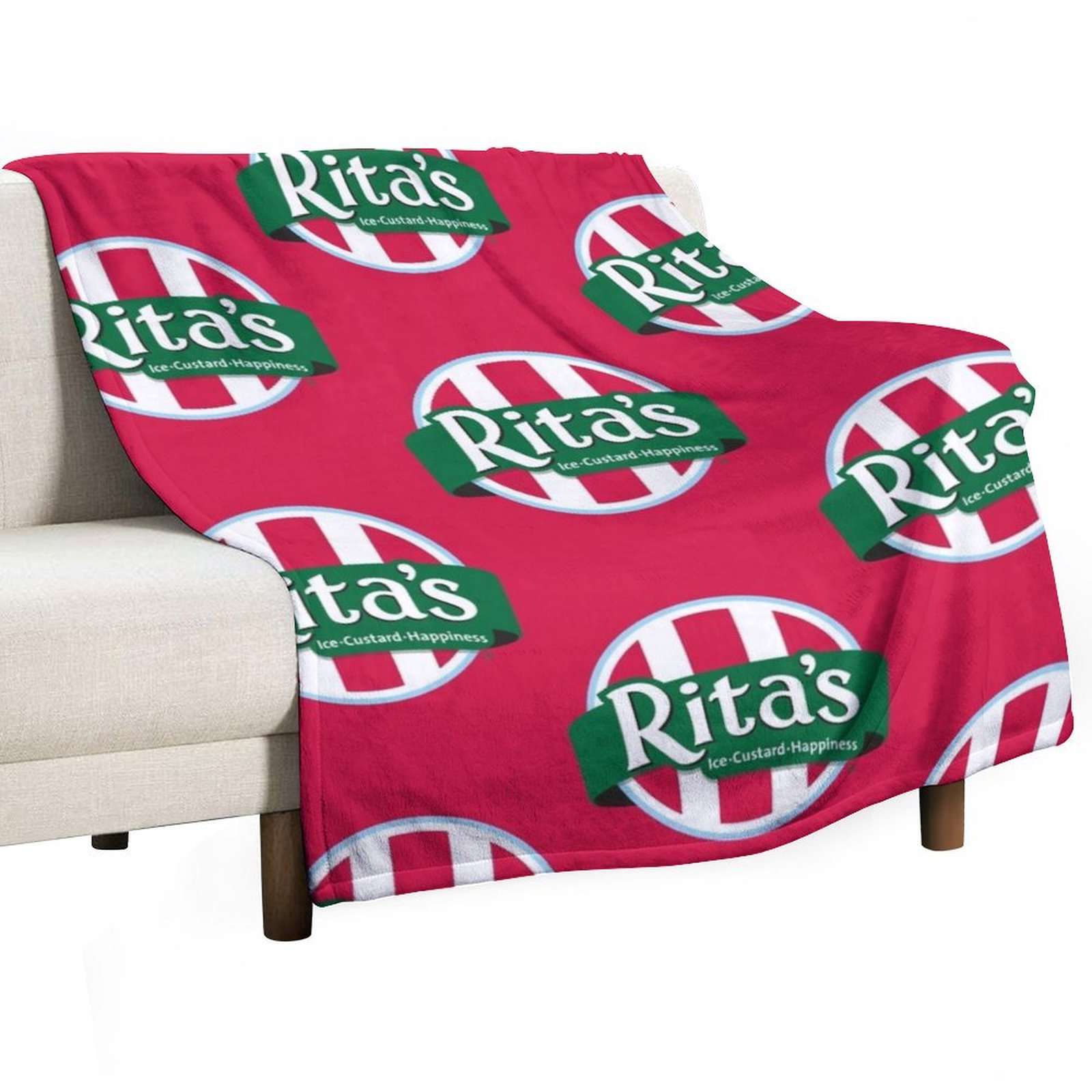 Rita's Italian Ice Cafe Throw  - огляд і ціна 3D Printing Cafe