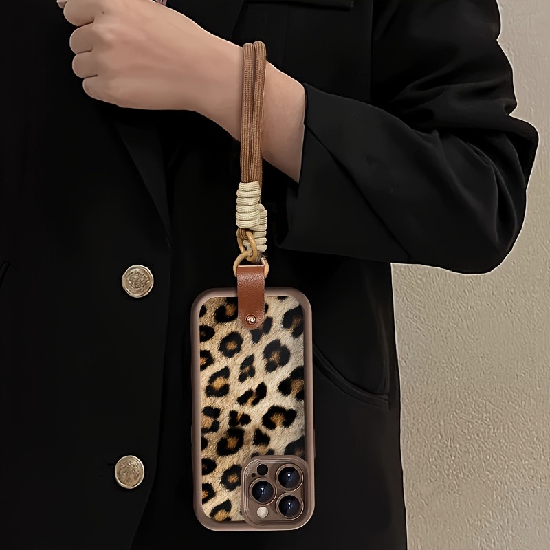 Brown Textured Leopard Print L - огляд і ціна 3D Printing Iphone