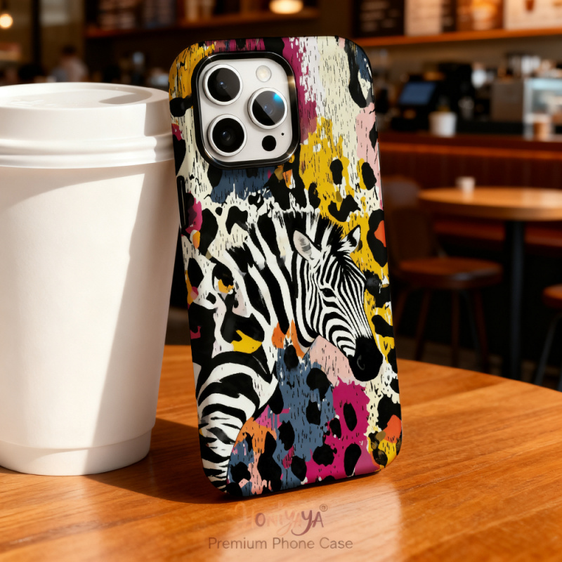 Shock Absorption Zebra Print P - огляд і ціна 3D Printing Iphone