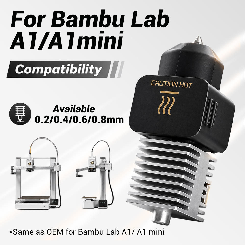 Upgraded Hotend Kit For Bambu  - огляд і ціна 3D Printing Grinder