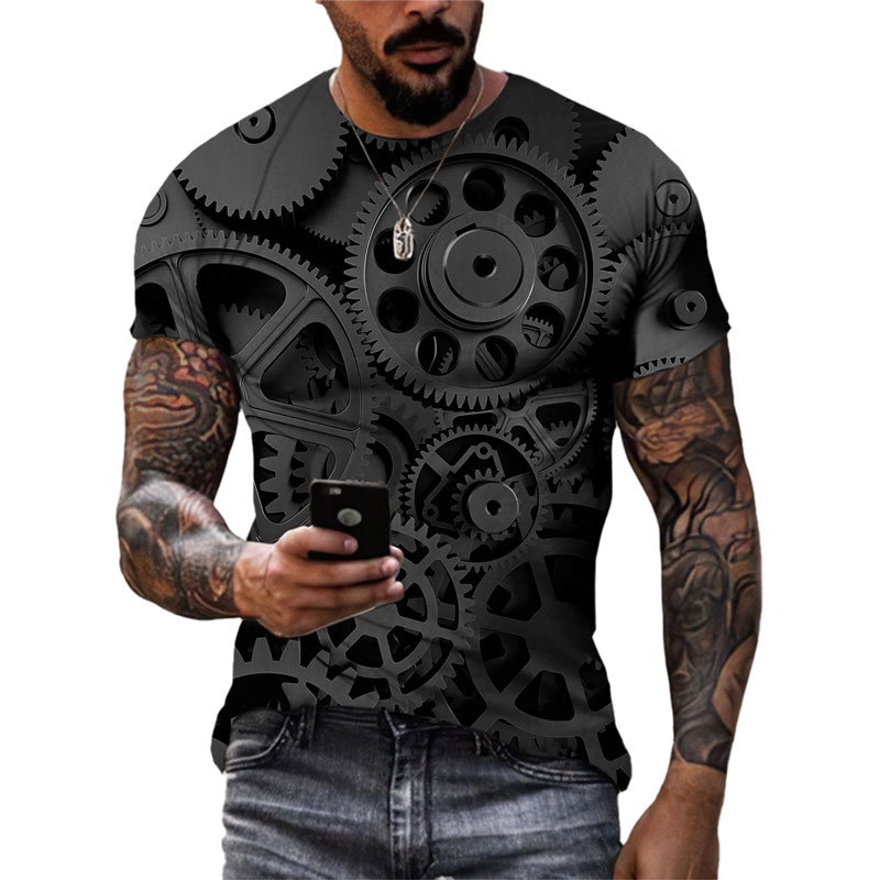 Summer New Creative Mechanical - огляд і ціна 3D Printing Watch