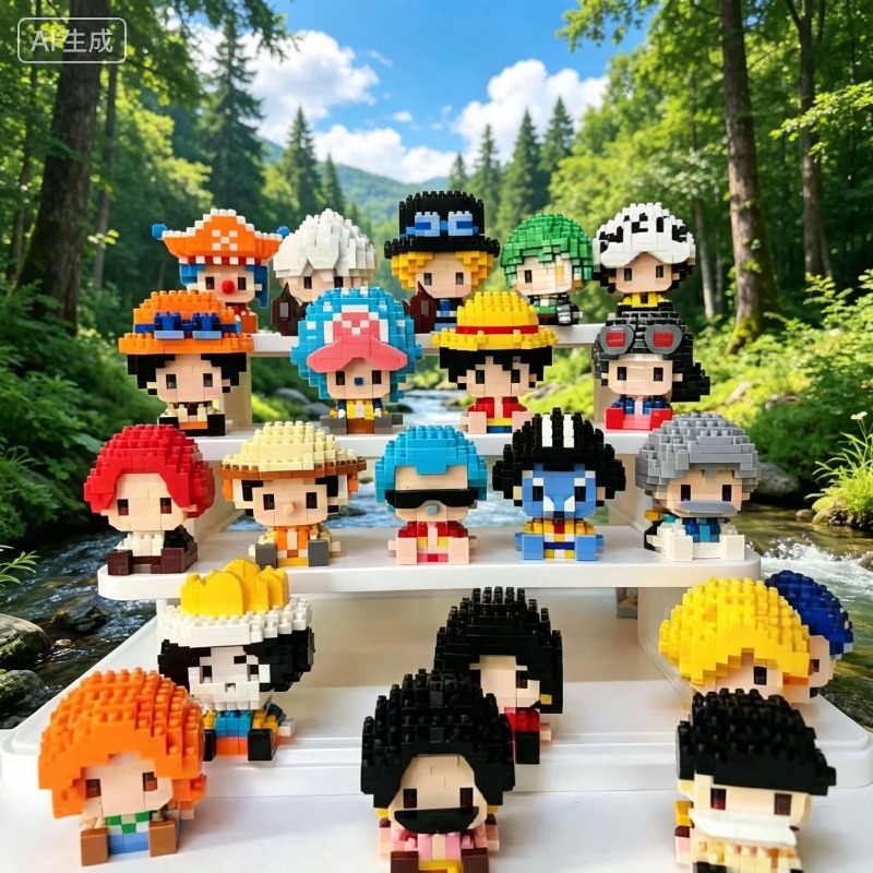 New ONE PIECE Sun God Nika Luf - огляд і ціна 3D Printing Lego