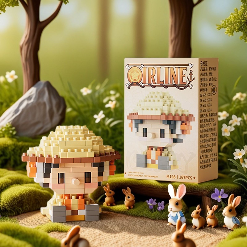 New ONE PIECE Sun God Nika Luf - огляд і ціна 3D Printing Lego