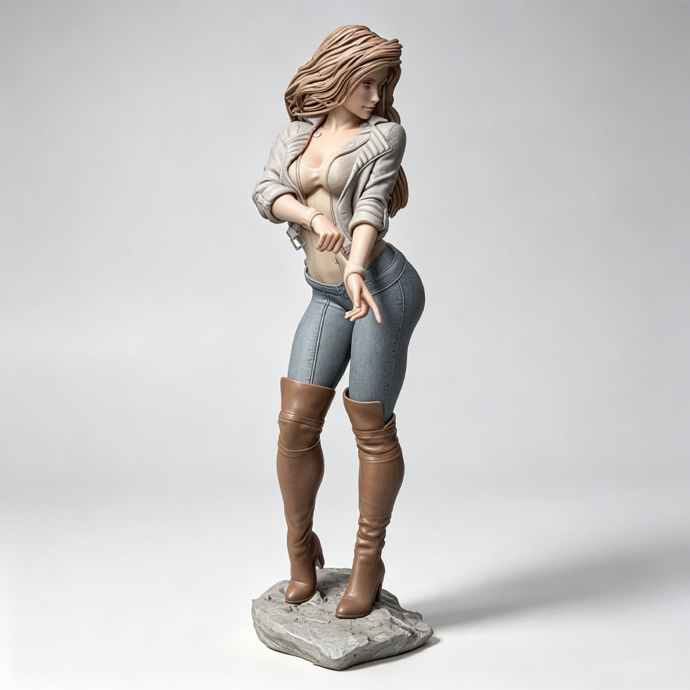 1/24 Realistic fashionable fem - огляд і ціна 3D Printing Ultem