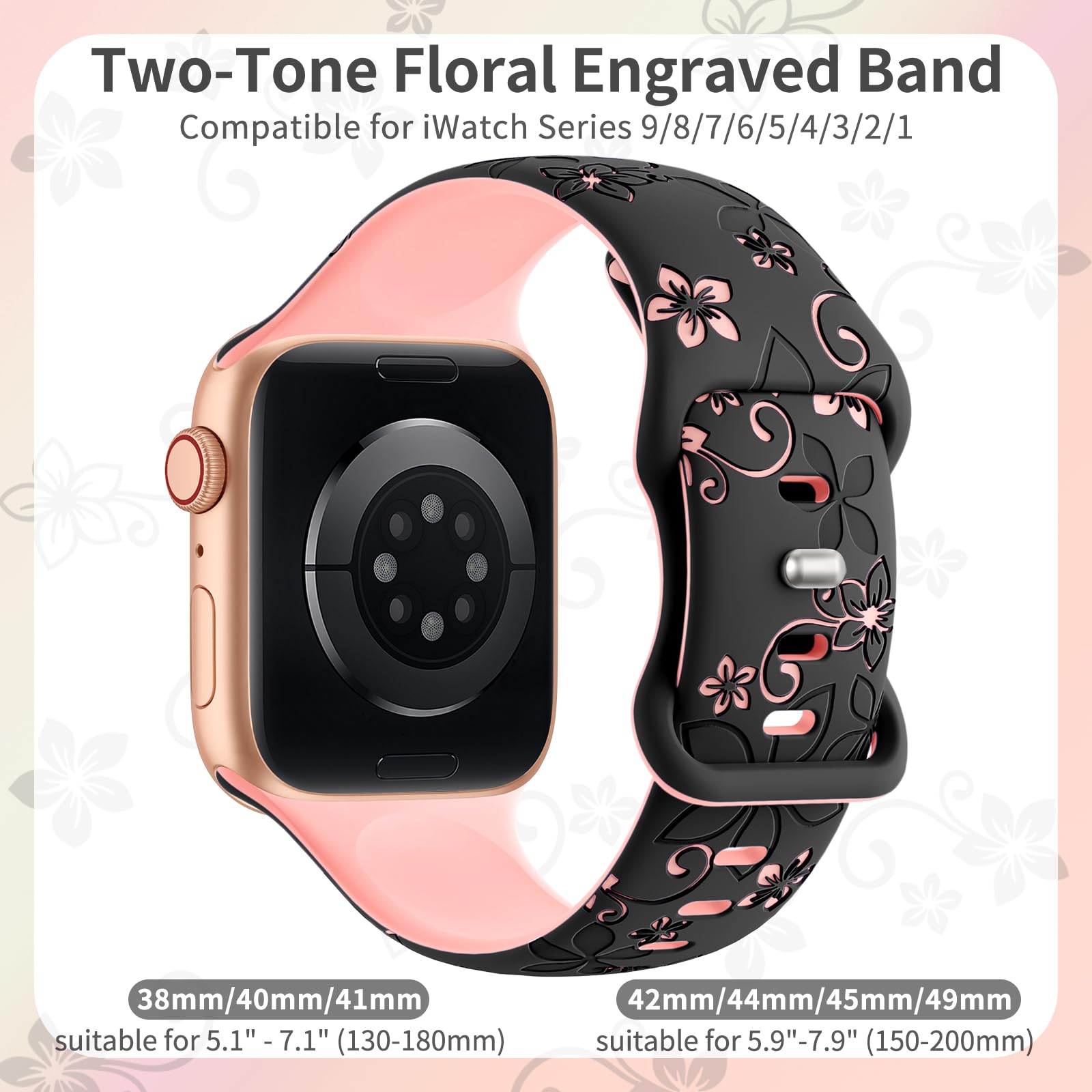 Engraved Strap For Apple Watch - огляд і ціна 3D Printing Watch