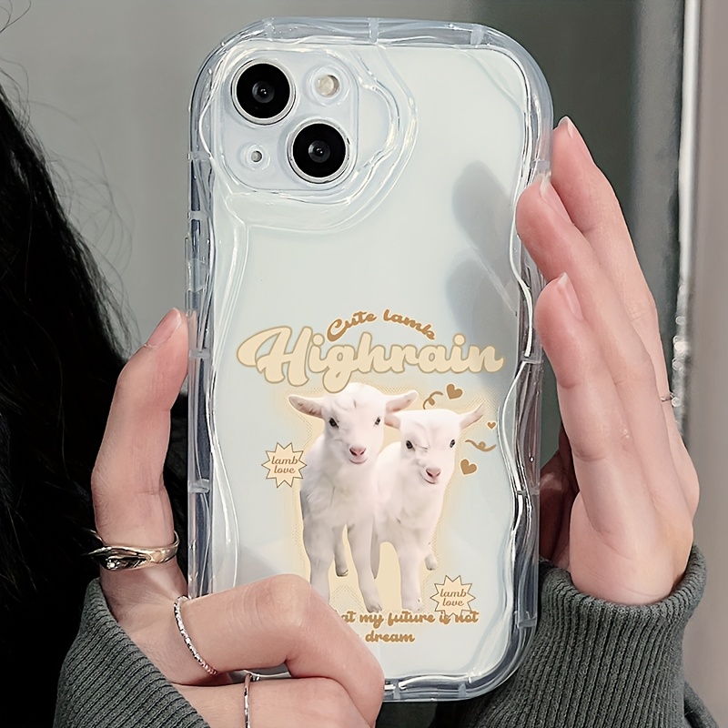 Retro Animal Letter Print Lens - огляд і ціна 3D Printing Iphone