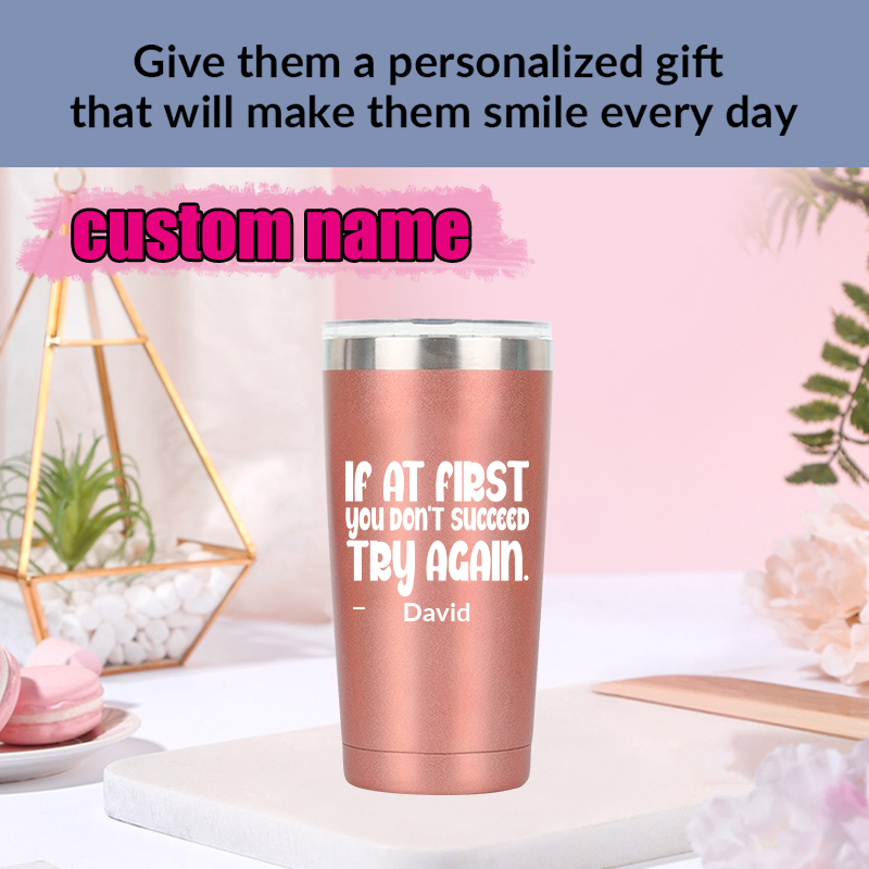 1pc Customized Name 20oz Car C - огляд і ціна 3D Printing Steel
