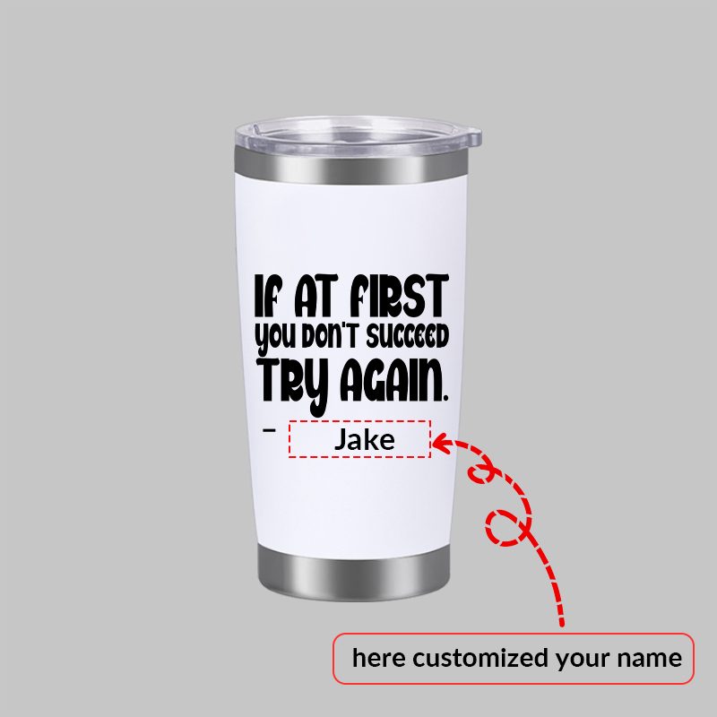 1pc Customized Name 20oz Car C - огляд і ціна 3D Printing Steel