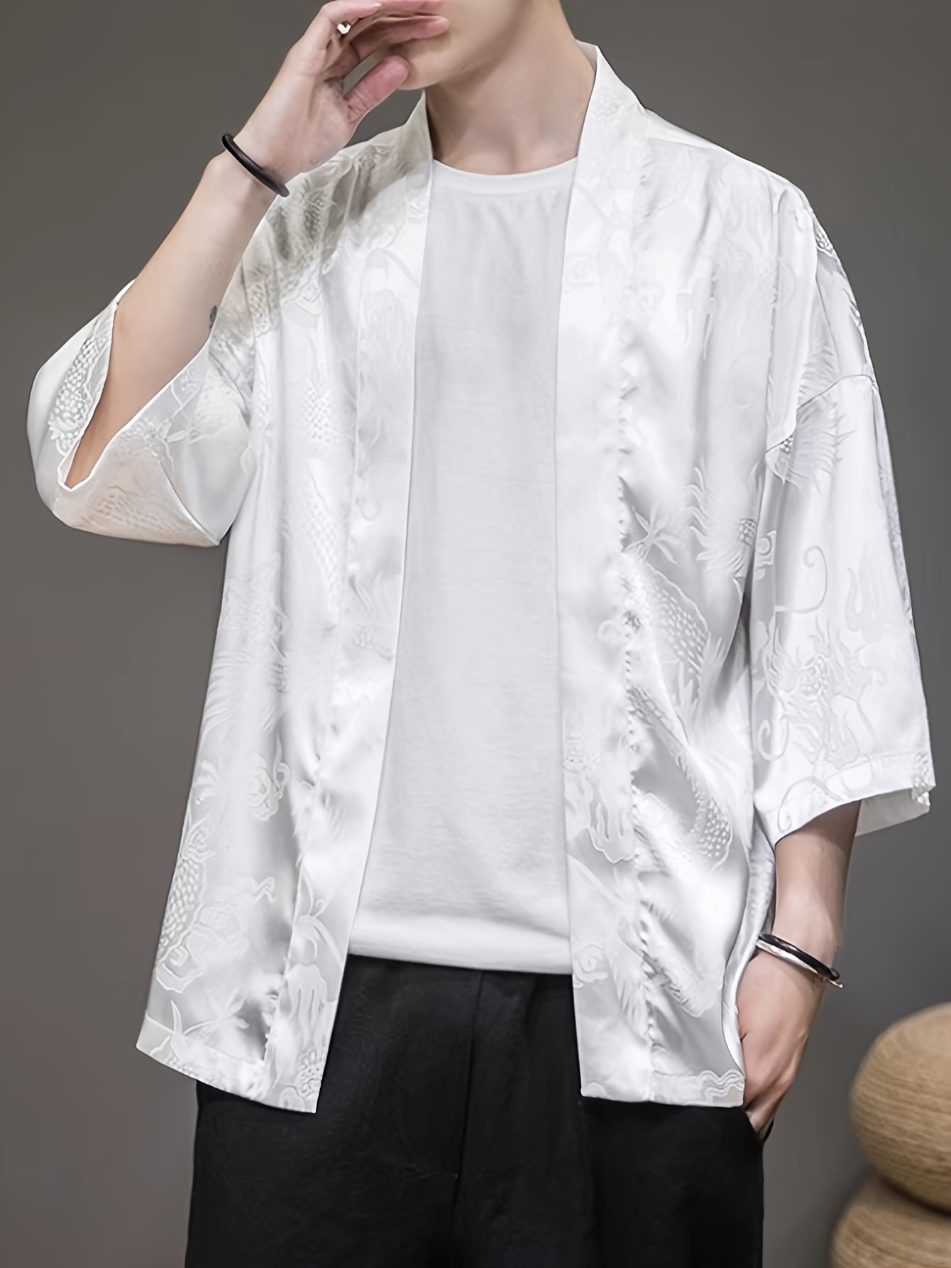 2026 Summer Men's Kimono 3D Pr - огляд і ціна 3D Printing Designing