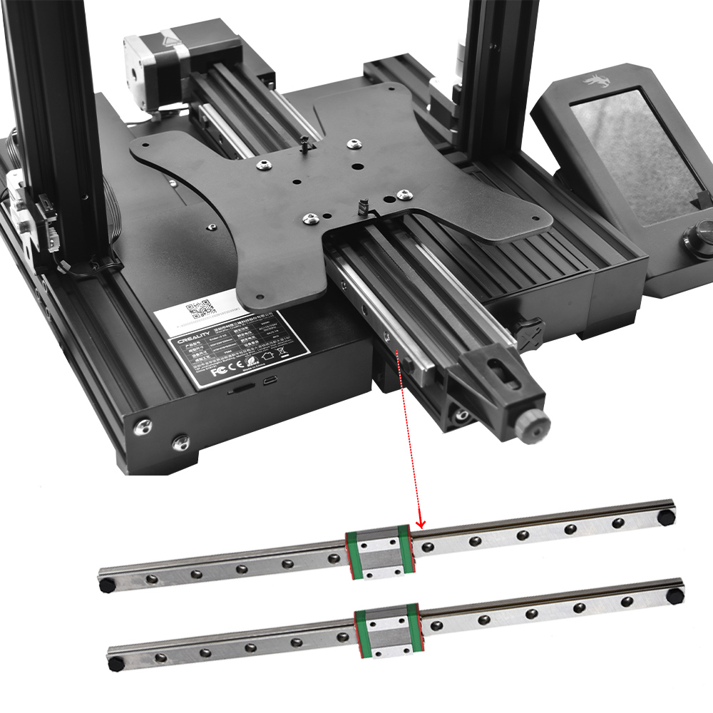 Ender 3/Pro/S1/Ender 3 V2 3D P - огляд і ціна 3D Printing X Axis