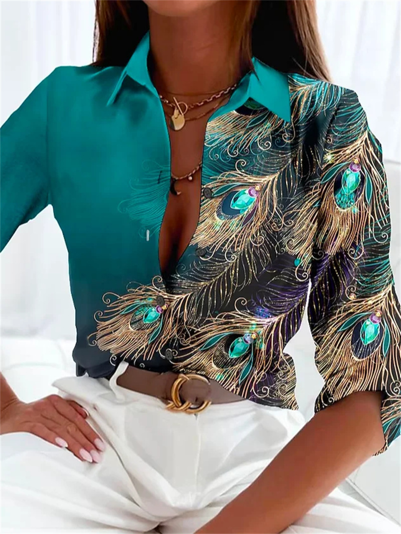 Fashion Feather Pattern Women  - огляд і ціна 3D Printing Cancer
