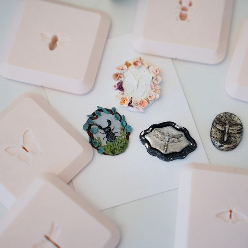 3D Insect Pattern Mold Summer  - огляд і ціна 3D Printing Earrings