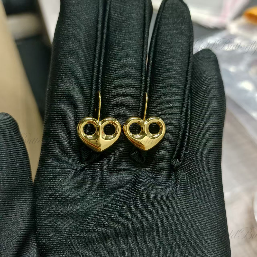 GoldButterfly Custom Heart Ear - огляд і ціна 3D Printing Earrings