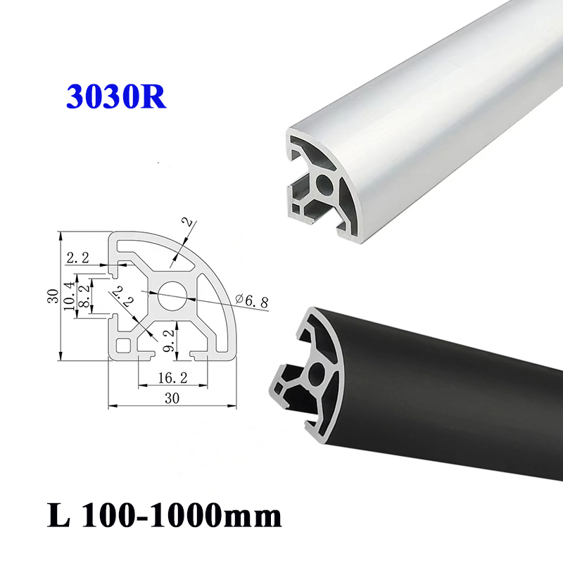 1PC 3030R European Standard Al - огляд і ціна 3D Printer Enclosure Frame