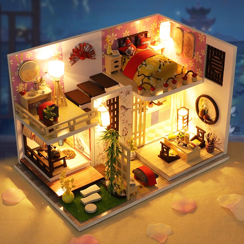 DIY Japanese Style Loft Villa  - огляд і ціна 3D Printing Lego