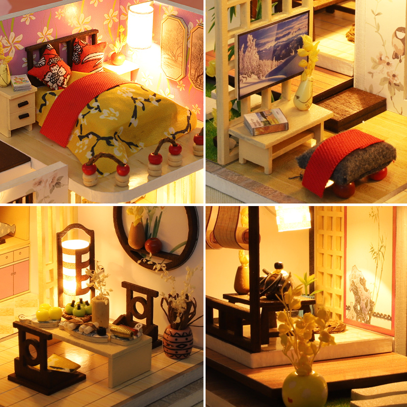 DIY Japanese Style Loft Villa  - огляд і ціна 3D Printing Lego