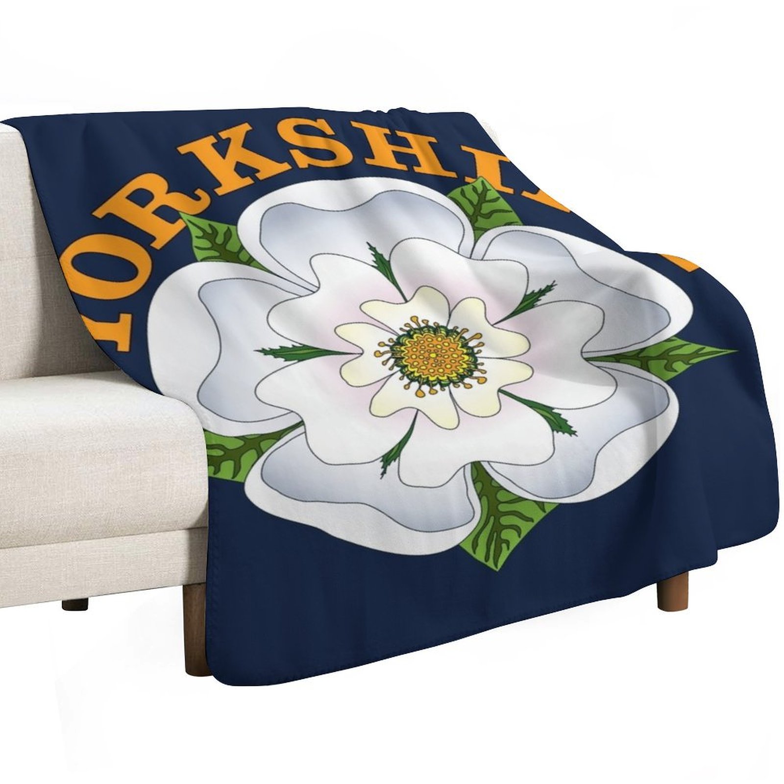 White Rose of Yorkshire Throw  - огляд і ціна 3D Printing Yorkshire