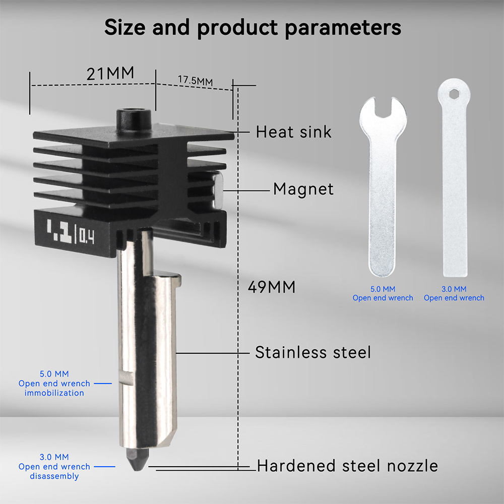 For Bambu Lab P2S X2D Upgraded - огляд і ціна 3D Printing Steel