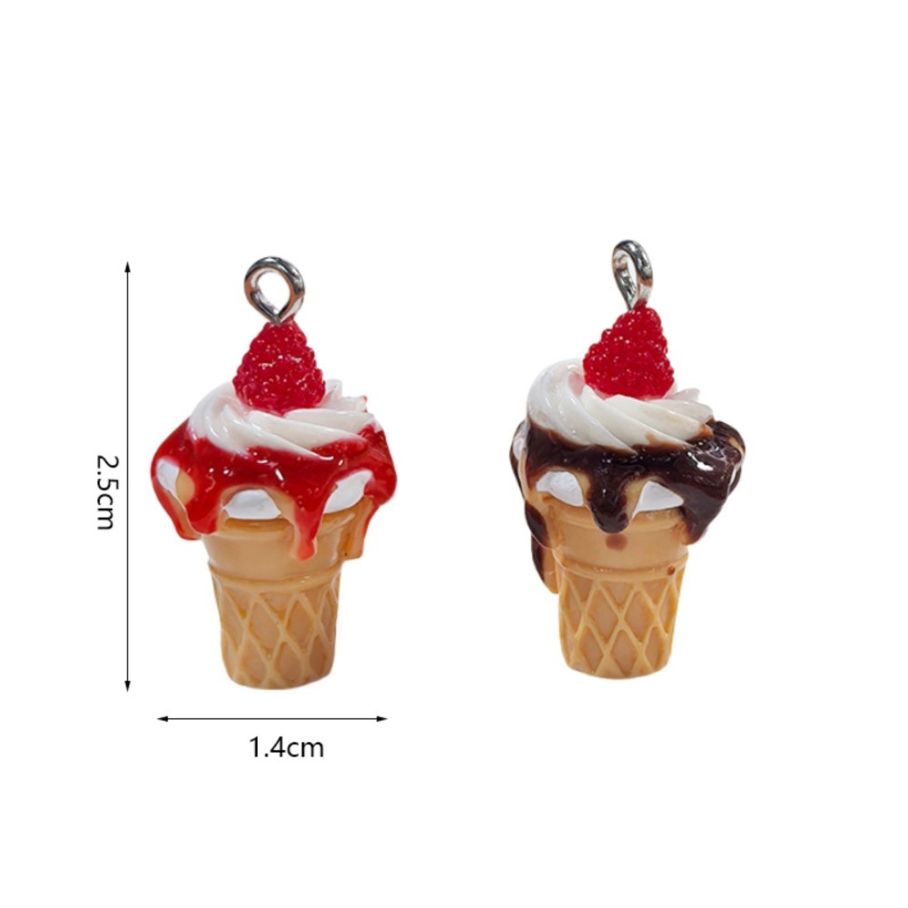 10Pcs Cute 3D Simulation Food  - огляд і ціна 3D Printing Earrings