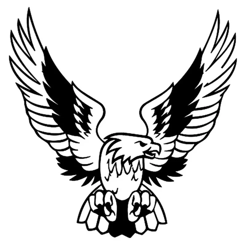 3D Car Sticker Fashion Eagle o - огляд і ціна 3D Printing Car
