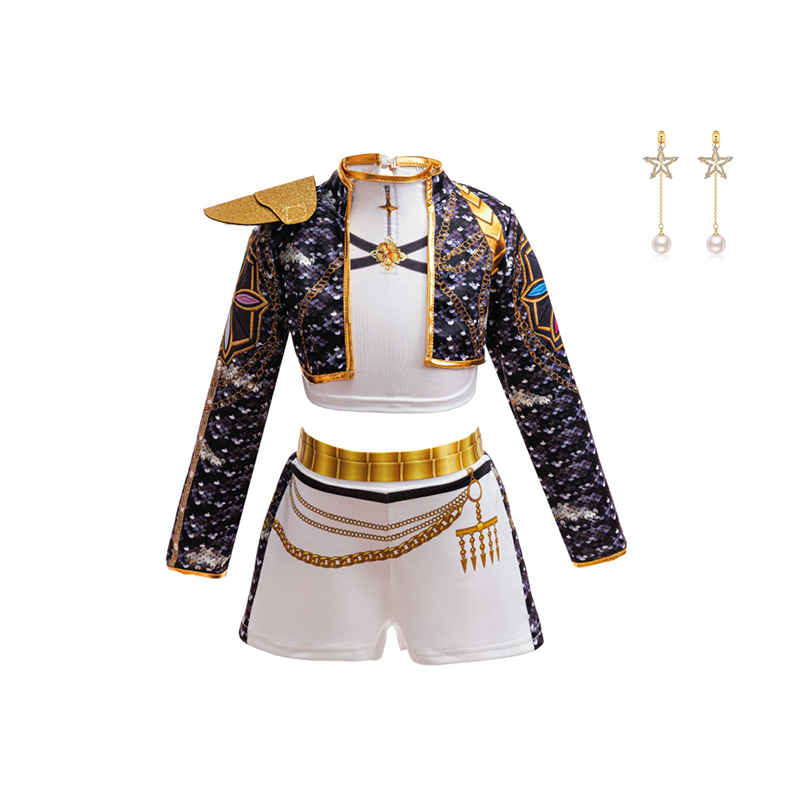 Girls Hip‑Hop 3D Print Gold Tr - огляд і ціна 3D Printing Earrings