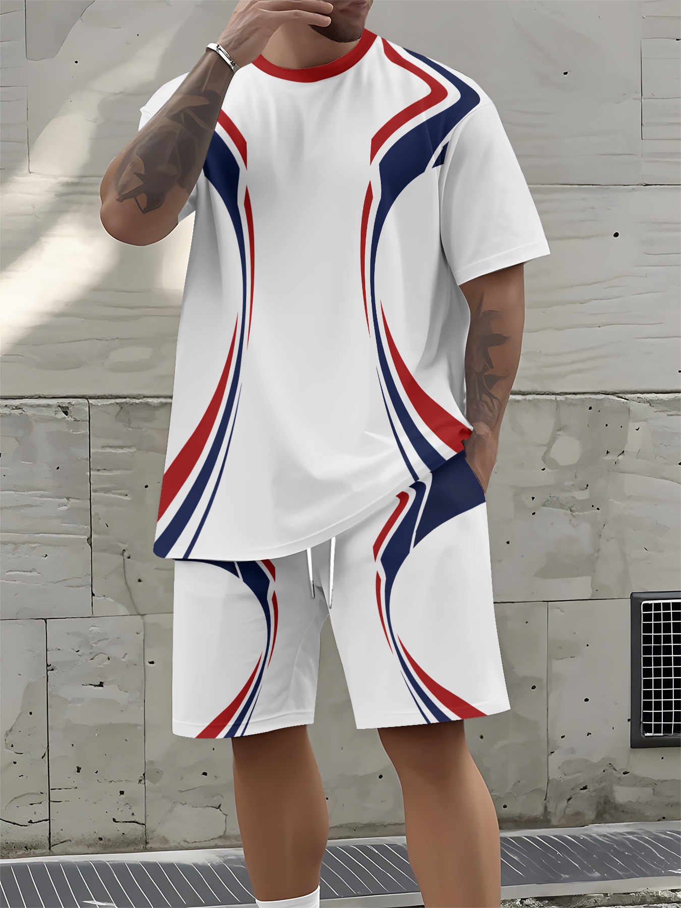 2026 Summer New Men's Short-Sl - огляд і ціна 3D Printing Designing