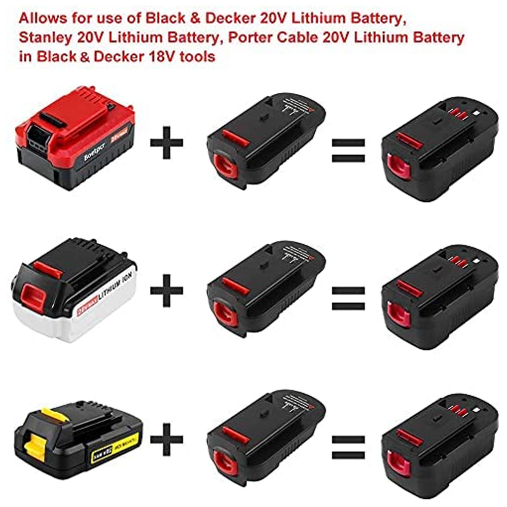For Black Decker/Stanley/Porte - огляд і ціна Black+Decker Tool 20V Max
